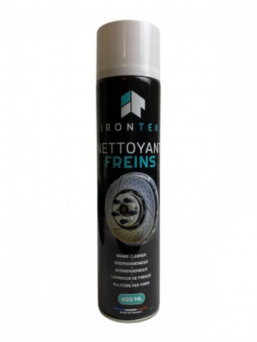 IRONTEK Bombe Nettoyant Frein 600ml