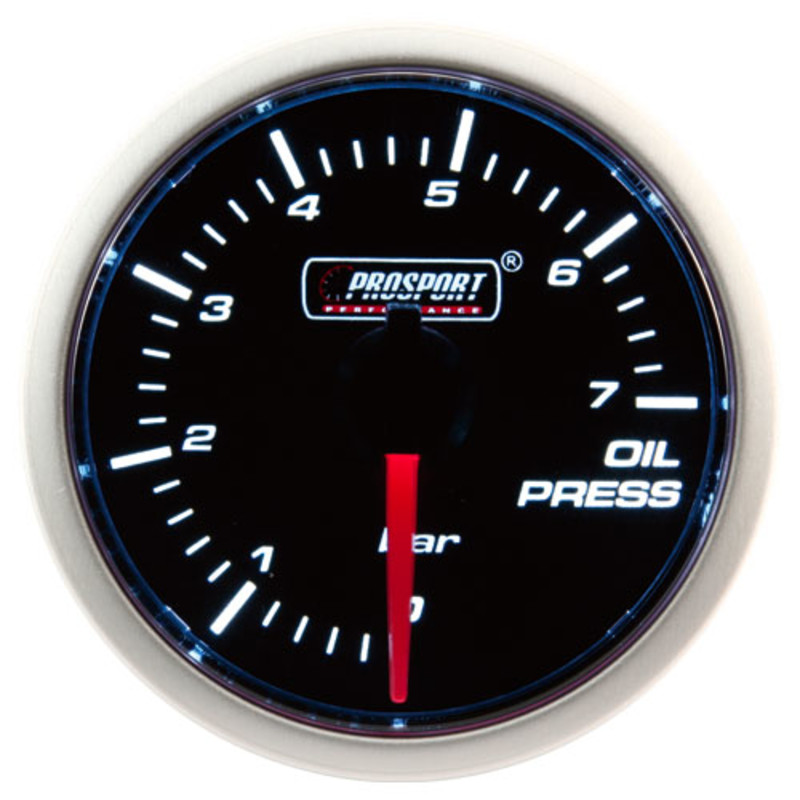 ProSport Performance Manomètre Electronique 52MM Pression Huile