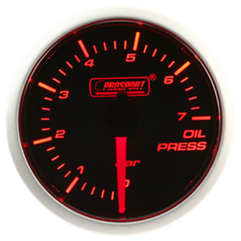 ProSport Performance Manomètre Electronique 52MM Pression Huile